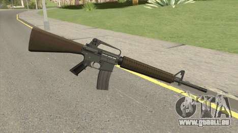 M16A2 Partial Desert Camo (Stock Mag) für GTA San Andreas