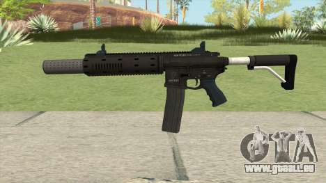 Carbine Rifle GTA V V3 (Silenced, Flashlight) für GTA San Andreas