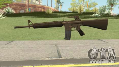 M16A2 Full Desert Camo (Stock Mag) pour GTA San Andreas