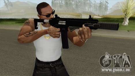 Carbine Rifle V3 (Flashlight, Grip, Silenced) für GTA San Andreas