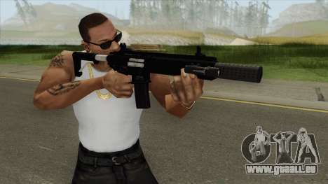Carbine Rifle GTA V V2 (Silenced, Flashlight) für GTA San Andreas