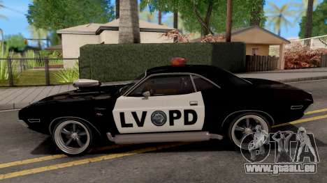 Dodge Challenger 1970 Police LVPD für GTA San Andreas