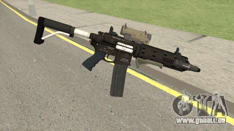 Carbine Rifle V3 (Tactical, Flashlight, Grip) für GTA San Andreas