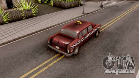 Borgine Cab from GTA 3 pour GTA San Andreas