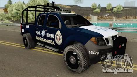 Nissan Frontier (Policia Federal Division) für GTA San Andreas