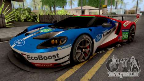 Ford Racing GT Le Mans Racecar für GTA San Andreas