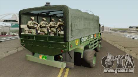 Isuzu Truck (Army) für GTA San Andreas