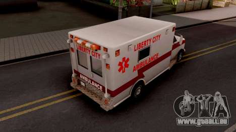 Ambulance GTA III Xbox für GTA San Andreas