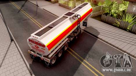 Trailer De Combustible pour GTA San Andreas