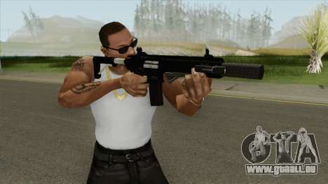Carbine Rifle V2 (Flashlight, Grip, Silenced) für GTA San Andreas
