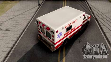 Ambulance GTA VC Xbox pour GTA San Andreas