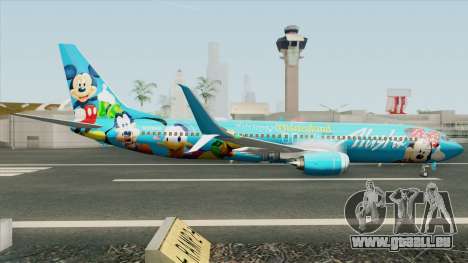 Boeing 737-900 (Disneyland Livery) für GTA San Andreas