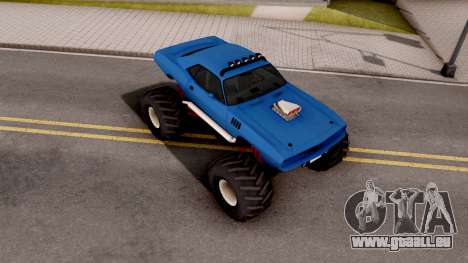Plymouth Hemi Cuda Monster Truck 1971 pour GTA San Andreas