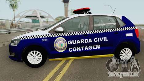 Volkswagen Gol G6 (Guarda Civil) pour GTA San Andreas