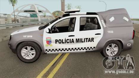 Renault Duster Oroch (PMRN Rio Grande Do Norte) pour GTA San Andreas