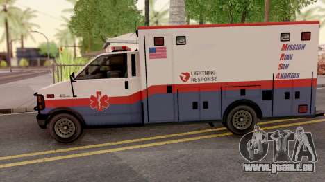 Brute Ambulance GTA 5 pour GTA San Andreas
