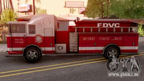 Firetruck from GTA VC pour GTA San Andreas