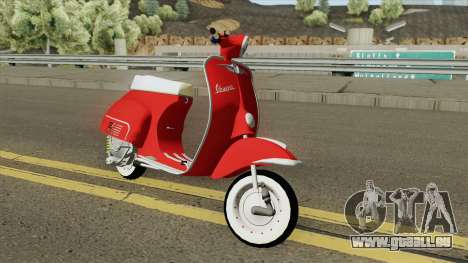 Vespa 150SS Red Style pour GTA San Andreas