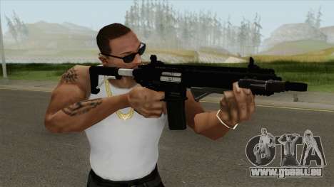 Carbine Rifle GTA V Default (Flashlight, Grip) für GTA San Andreas