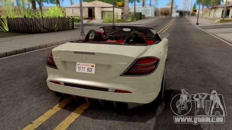 Mercedes-Benz SLR Roadster für GTA San Andreas