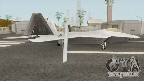 F-22 Raptor für GTA San Andreas