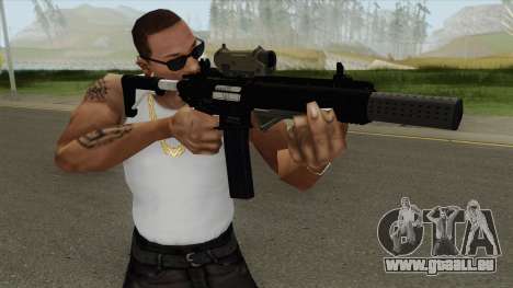Carbine Rifle V3 (Grip, Silenced, Tactical) pour GTA San Andreas