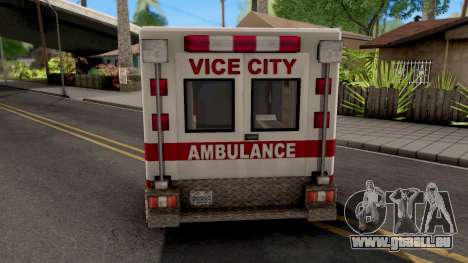 Ambulance GTA VC Xbox pour GTA San Andreas