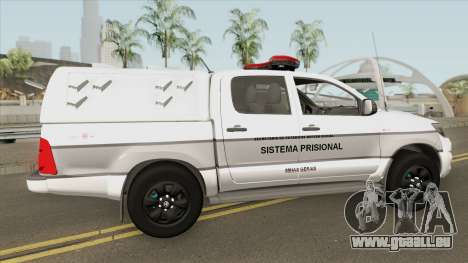 Toyota Hilux SRV 2014 (GETAP MG) pour GTA San Andreas