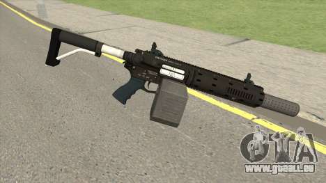 Carbine Rifle GTA V Silenced (Box Clip) für GTA San Andreas