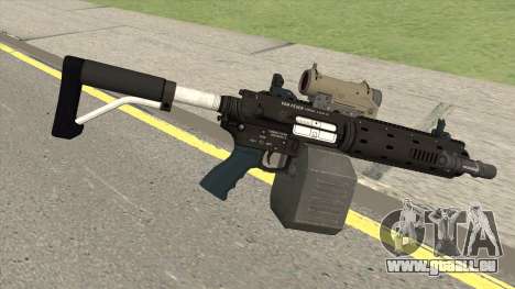 Carbine Rifle GTA V V1 (Flashlight, Tactical) pour GTA San Andreas