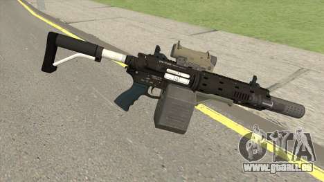 Carbine Rifle GTA V Complete Upgrades (Box Clip) pour GTA San Andreas