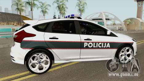 Ford Focus ST 2013 BiH Policija pour GTA San Andreas