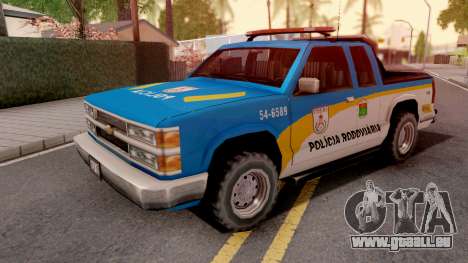 Chevrolet S-10 Policia Rodoviaria pour GTA San Andreas
