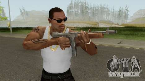 Thompson SMG (Tommy Gun) From PUBG pour GTA San Andreas