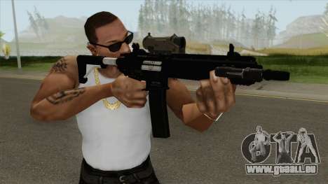 Carbine Rifle GTA V V3 (Flashlight, Tactical) pour GTA San Andreas