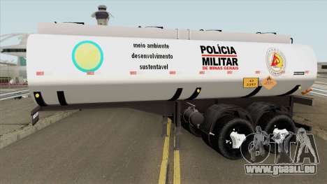 Tank Trailer V2 (Policia Militar) für GTA San Andreas