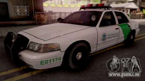 Ford Crown Victoria Border Patrol SA Style für GTA San Andreas