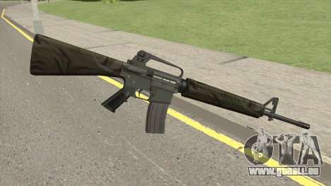 M16A2 Partial Jungle Camo (Stock Mag) für GTA San Andreas