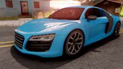Audi R8 V10 Plus Blue für GTA San Andreas