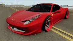 Ferrari 458 Italia HQ für GTA San Andreas