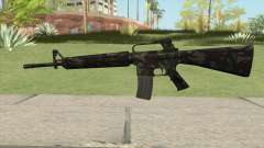 M16A2 Full Forest Camo (Stock Mag) pour GTA San Andreas