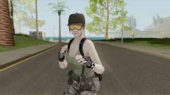 Jill Valentine Army Outfit From Resident Evil pour GTA San Andreas