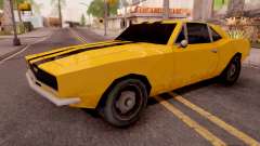 Chevrolet Camaro SS Yellow pour GTA San Andreas