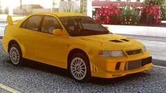 Mitsubishi Lancer Evolution VI Yellow für GTA San Andreas