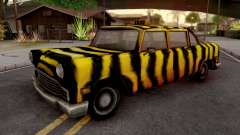 Zebra Cab from GTA VC pour GTA San Andreas