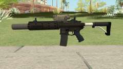 Carbine Rifle GTA V V2 (Silenced, Tactical) pour GTA San Andreas