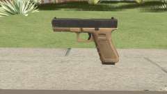 Glock 17 Tan für GTA San Andreas