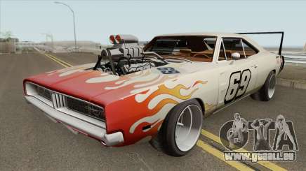 Dodge Charger 69 RT By Donz 1969 pour GTA San Andreas