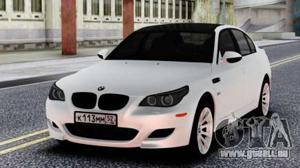 BMW M5 E60 BELA pour GTA San Andreas