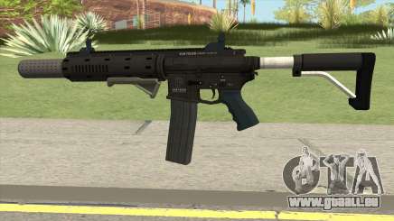 Carbine Rifle V3 (Flashlight, Grip, Silenced) für GTA San Andreas
